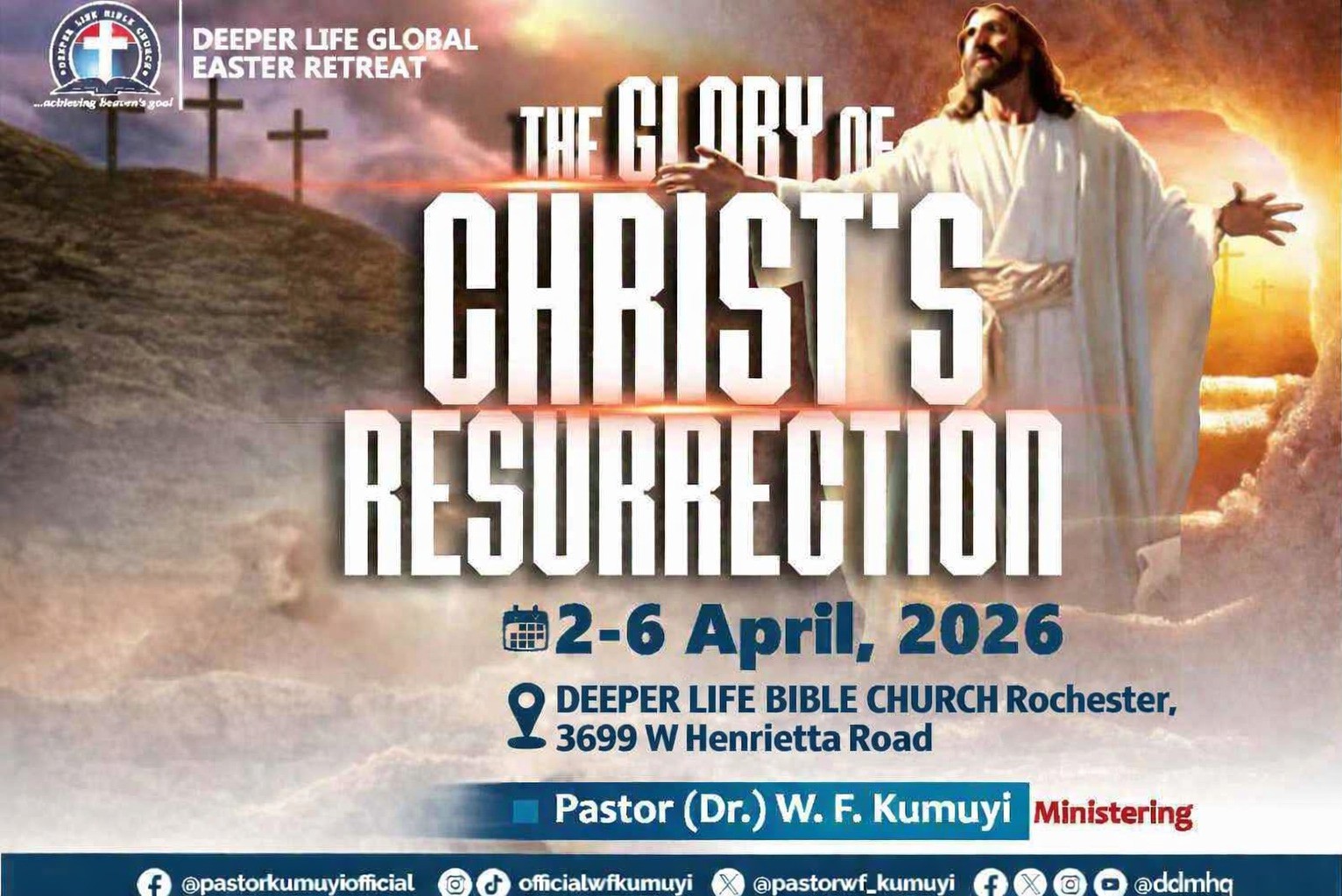 Easter Retreat Flyer